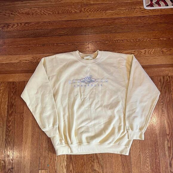 Vintage 90s annapolis crew neck‎ sweatshirt - Picture 1 of 4